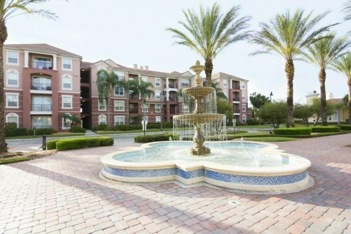 Modern Vacation Apartment With A Lake View At Vista Cay Resort Vc4816 オーランド エクステリア 写真