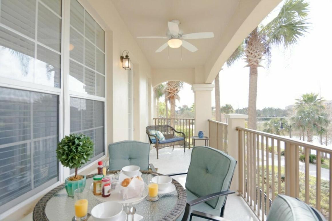 Modern Vacation Apartment With A Lake View At Vista Cay Resort Vc4816 オーランド エクステリア 写真