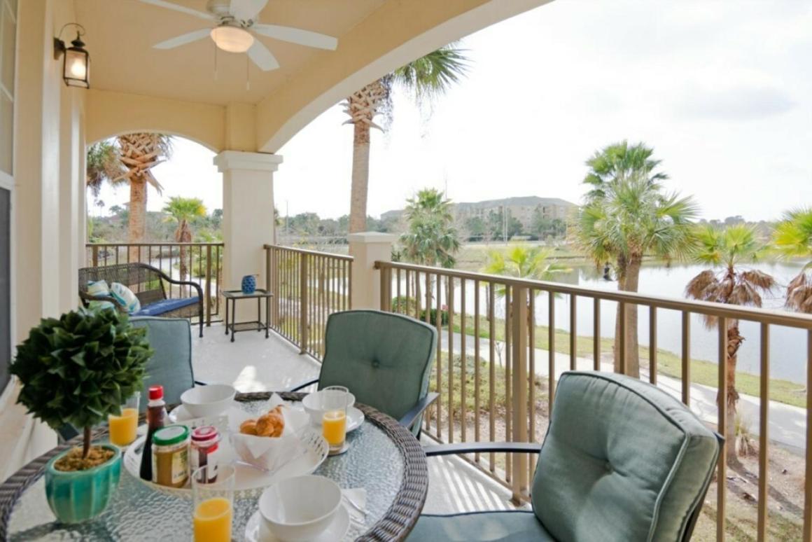 Modern Vacation Apartment With A Lake View At Vista Cay Resort Vc4816 オーランド エクステリア 写真